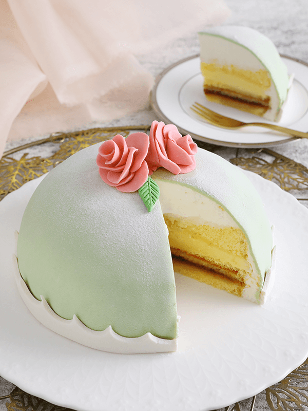 スウェーデンの祝祭時に食べられる伝統的なお菓子「プリンセスケーキ」