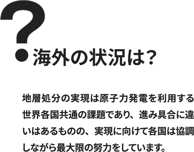 海外の状況は？