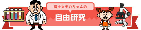 博士とチカちゃんの自由研究